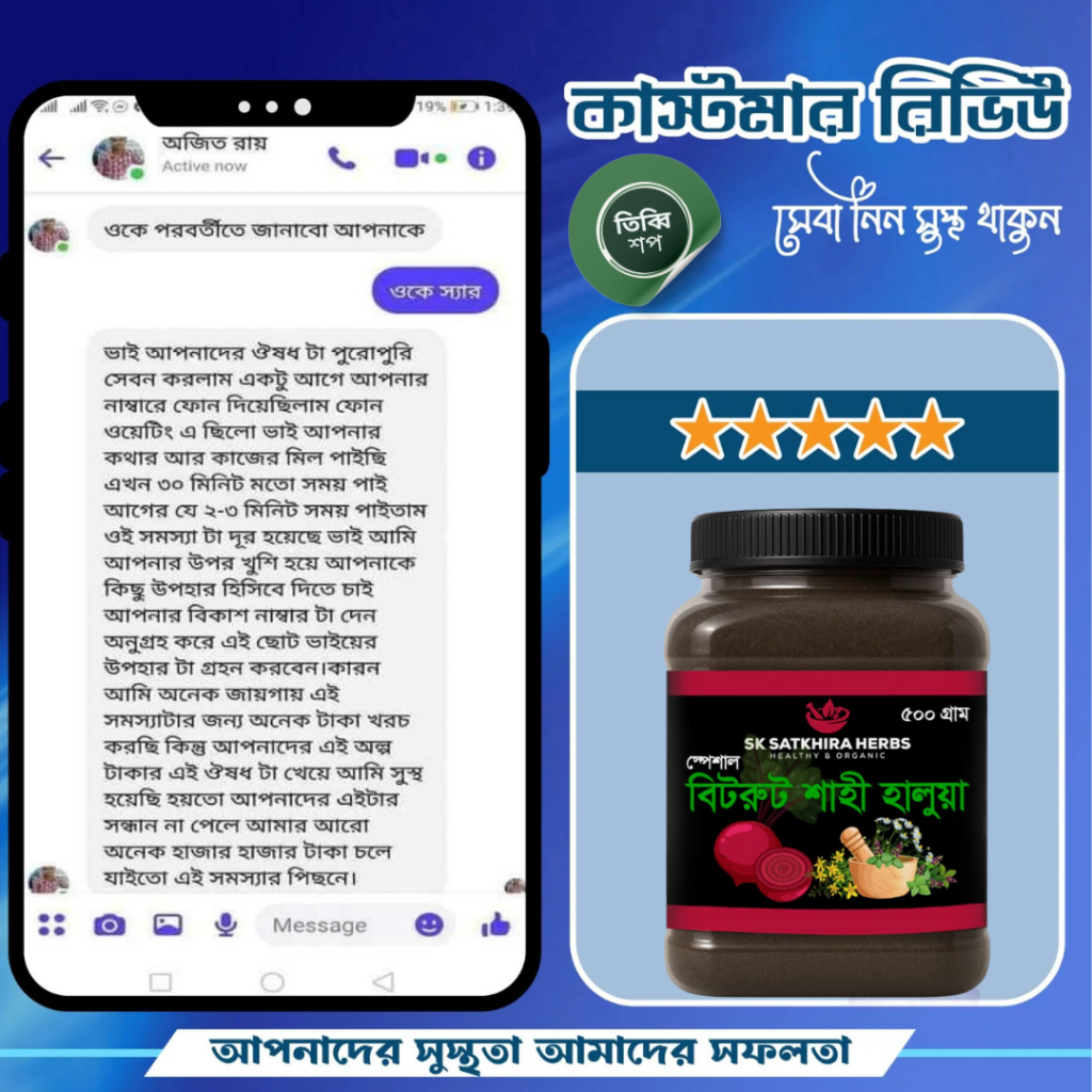 দ্রুত আউট না হতে ঔষধ নয় বনাজী বিট রোড শাহী হালুয়া সেবন করুন (3)